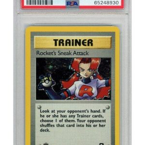 Rocket's Sneak Attack 16/82 1st Edition PSA 9