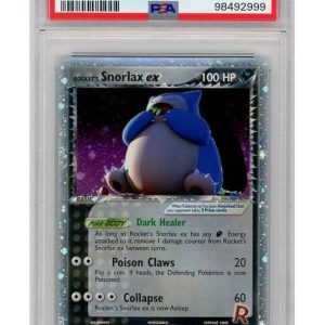 Rocket's Snorlax ex 104/109 PSA 9
