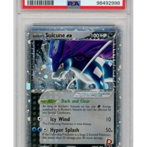 Rocket's Suicune ex 105/109 PSA 9