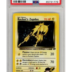 Rocket's Zapdos 15/132 PSA 9