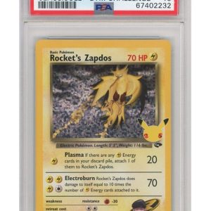 Rocket's Zapdos – Classic Collection - 15/132 - PSA 10