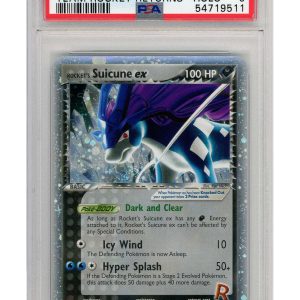 Rocket´s Suicune ex 105/109 PSA 9