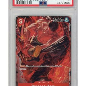 Roronoa Zoro (Alternate Art) (One Piece) OP01-025 PSA 10