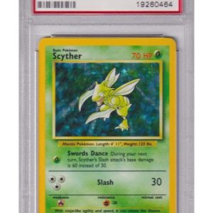 Scyther No Symbol Error 10/64 PSA 8