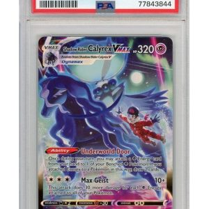 Shadow Rider Calyrex VMAX TG18/TG30 PSA 9