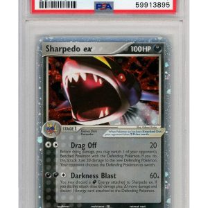 Sharpedo ex 104/107 PSA 7