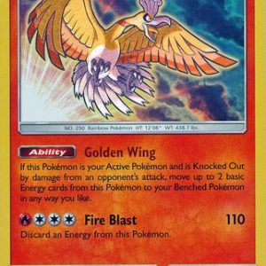 Shining Ho-Oh - SM70 - Pokemon Sun & Moon promo