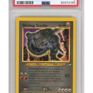 Shining Steelix - 112/105 - PSA 9