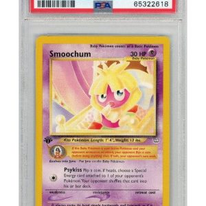 Smoochum 54/64 1st Edition PSA 10