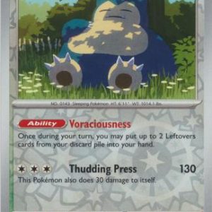 Snorlax - 143/165 - Reverse