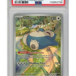Snorlax SWSH051 PSA 8