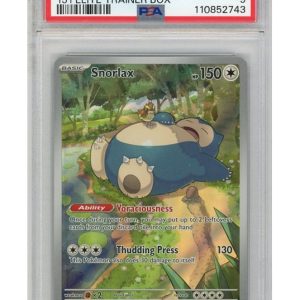 Snorlax SWSH051 PSA 9