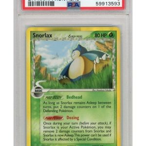 Snorlax &delta; 10/101 PSA 9