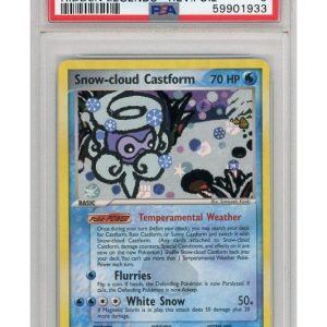 Snow-Cloud Castform 25/101 Reverse Foil PSA 9