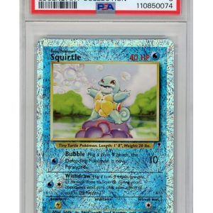 Squirtle 95/110 Reverse Foil PSA 8