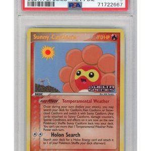 Sunny Castform 31/113 Reverse Foil PSA 9