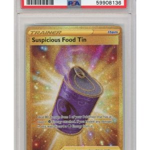 Suspicious Food Tin 080/073 PSA 10