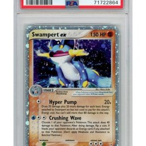 Swampert ex 95/95 PSA 8