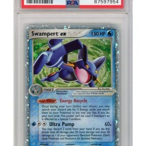 Swampert ex 98/100 PSA 10