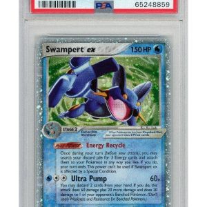 Swampert ex 98/100 PSA 8