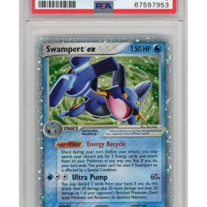 Swampert ex 98/100 PSA 9