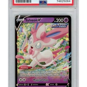 Sylveon V SWSH202 PSA 9