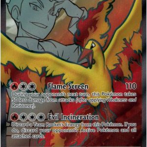 Team Rocket's Moltres ex - 208/182