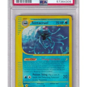 Tentacruel 38/147 Reverse Foil PSA 8