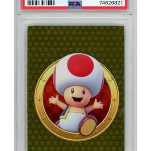 Toad (Panini Super Mario) - 148 - PSA 9