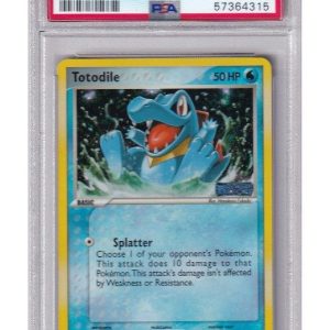Totodile 78/115 Reverse Foil PSA 8