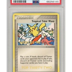 Tropical Tidal Wave Top Thirty-Two Stamp 027 PSA 7