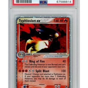 Typhlosion ex 99/100 PSA 8