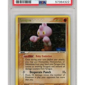 Tyrogue 33/115 Reverse Foil PSA 10