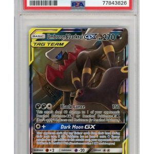 Umbreon & Darkrai GX 125/236 PSA 9