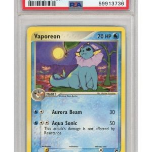 Vaporeon 25/100 PSA 9