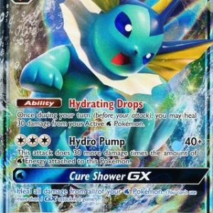 Vaporeon GX - SM172 - Pokemon Sun & Moon promo