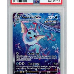 Vaporeon VMAX SWSH182 PSA 10