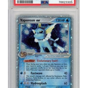 Vaporeon ex 110/113 PSA 6