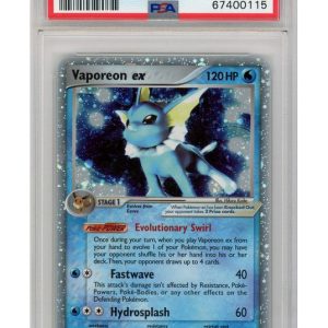 Vaporeon ex 110/113 PSA 9