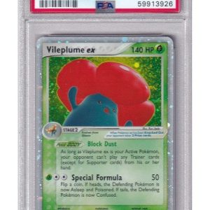 Vileplume ex 100/101 PSA 8