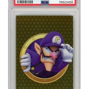 Waluigi (Panini Super Mario) 154 PSA 8