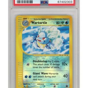 Wartortle 92/165 Reverse Foil PSA 8