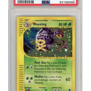 Weezing 32/165 PSA 8