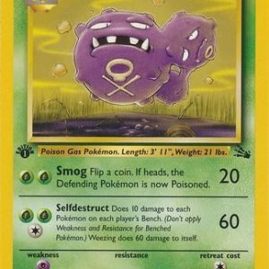 Weezing - 45/62 - 1st Edition