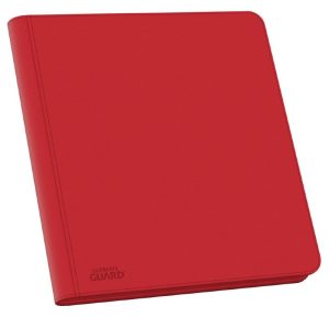 Samlemappe i høj kvalitet: Ultimate Guard 12-pocket ZipFolio XenoSkin - Rød