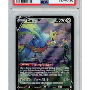 Zacian V TG21/TG30 PSA 10