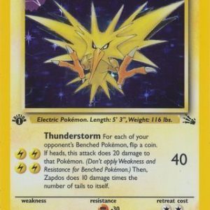 Zapdos - 15/62 - 1st Edition (Holo)