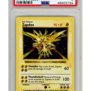 Zapdos 16/102 Shadowless PSA 9