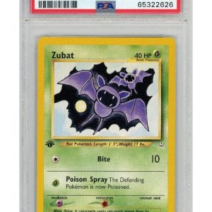 Zubat 59/64 1st Edition PSA 10