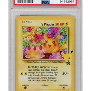 _______'s Pikachu – Classic Collection 24 PSA 9